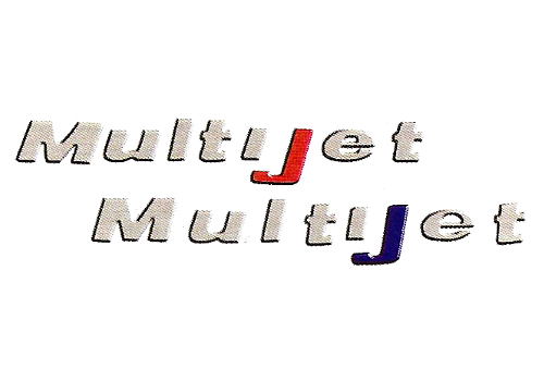 “Multijet” Writing, Blue, Red